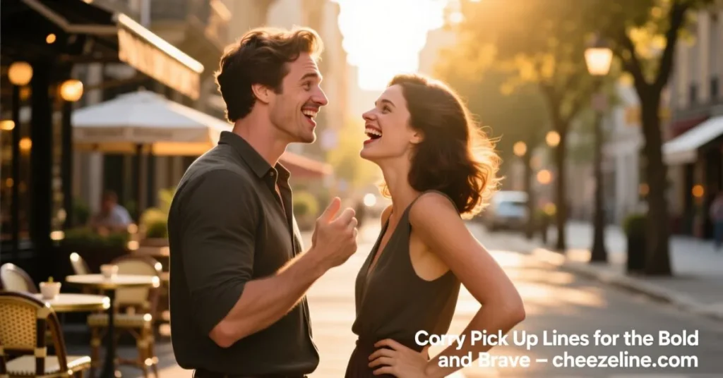 Corny Pick Up Lines for the Bold and Brave