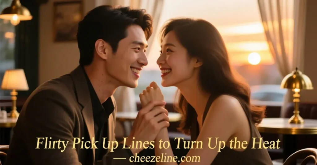 Flirty Pick Up Lines to Turn Up the Heat