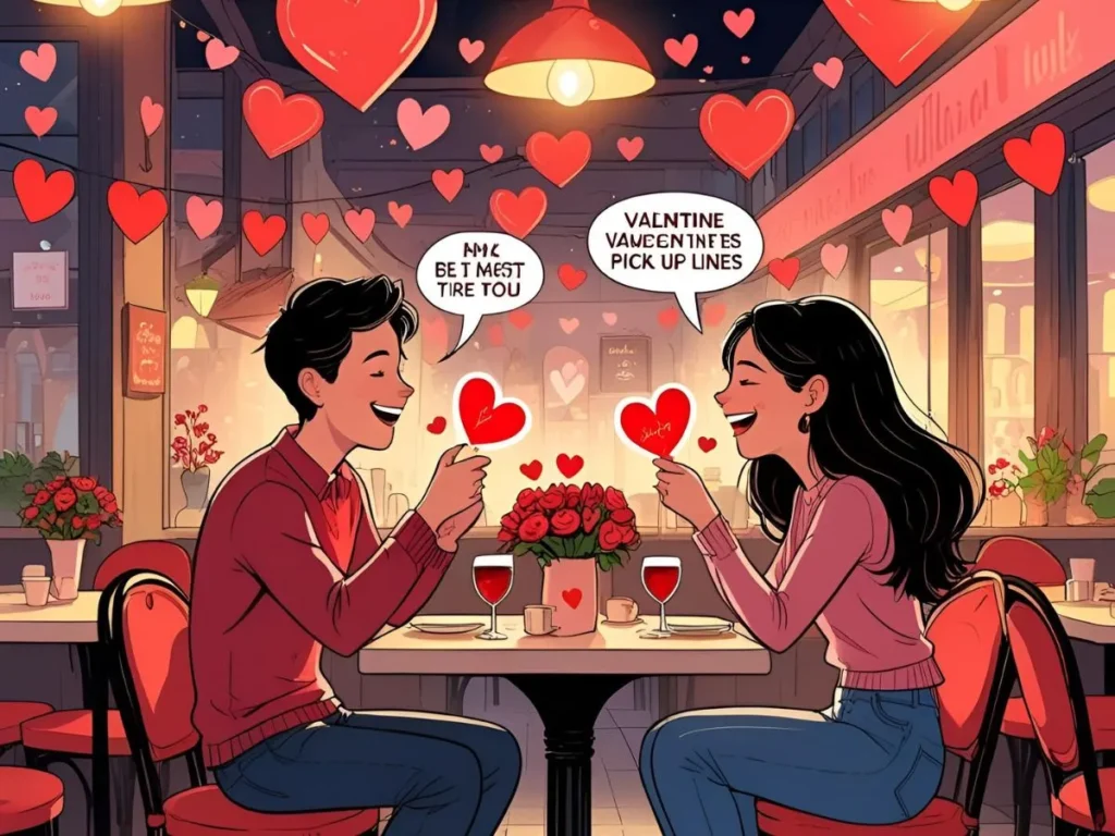 Sweet Valentine Pick Up Lines