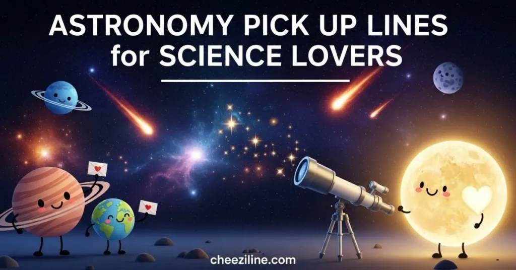 Astronomy Pick Up Lines for Science Lovers