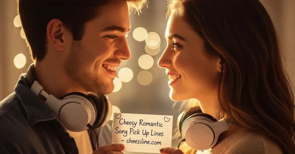 Cheesy Romantic Song Pick Up Lines