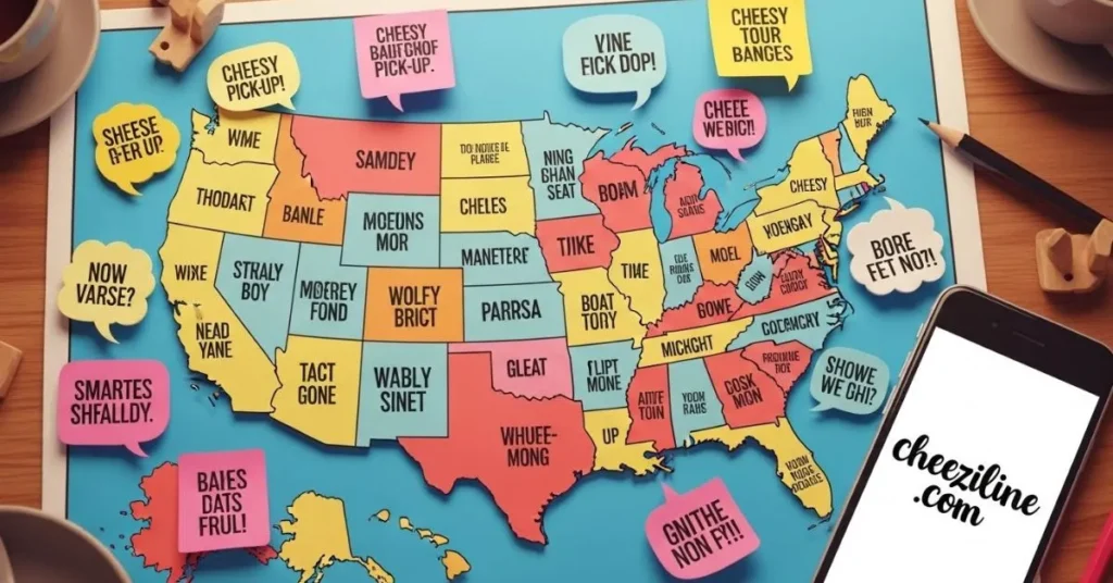 Cheesy US States Pick Up Lines