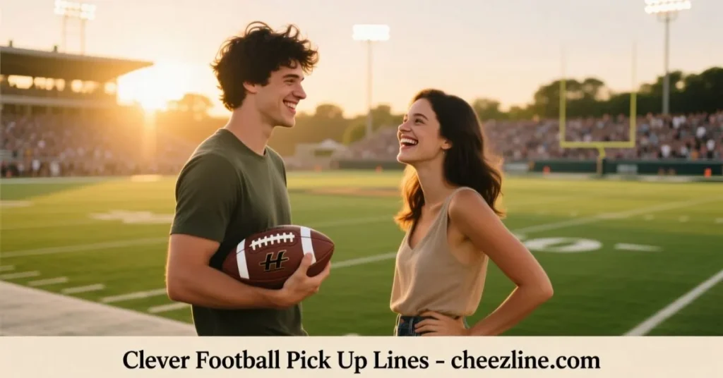 Clever Football Pick Up Lines