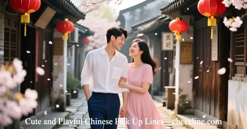 Cute and Playful Chinese Pick Up Lines