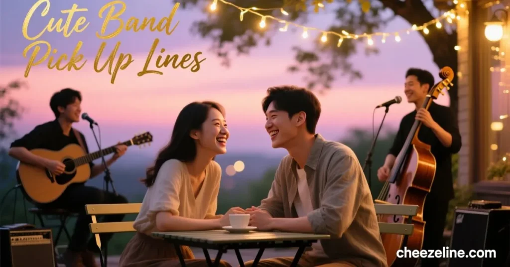 Cute Band Pick Up Lines