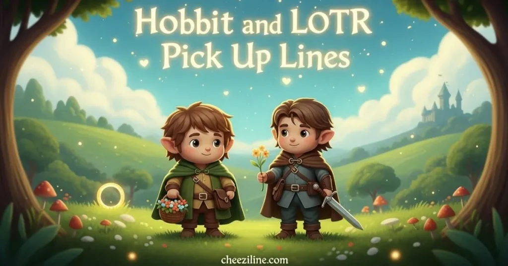 Cute Hobbit and LOTR Pick Up Lines