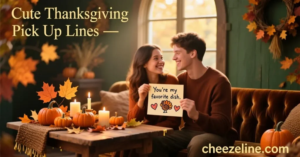 Cute Thanksgiving Pick Up Lines