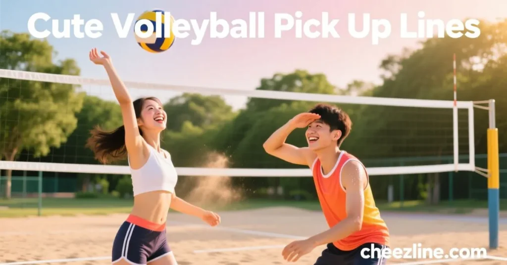 Cute Volleyball Pick Up Lines