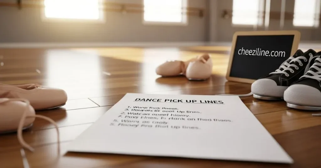 Dance Pick Up Lines for Dance Classes and Workshops