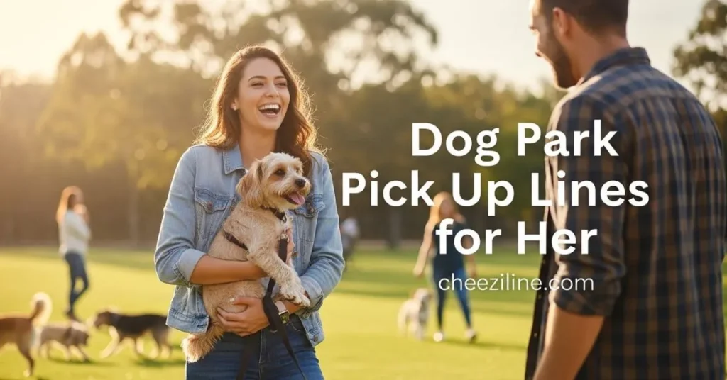 Dog Park Pick Up Lines for Her