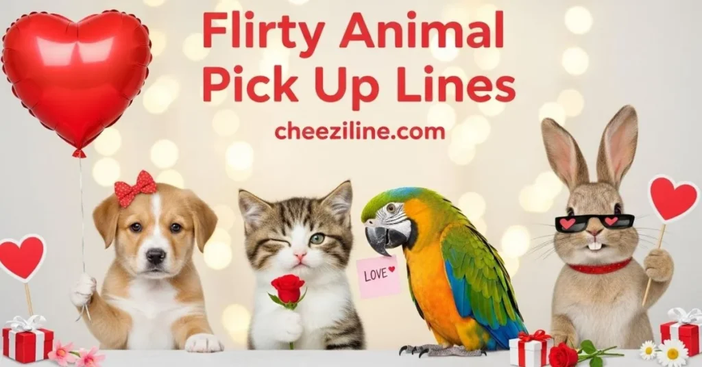 Flirty Animal Pick Up Lines