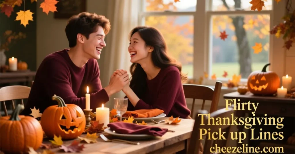 Flirty Thanksgiving Pick Up Lines