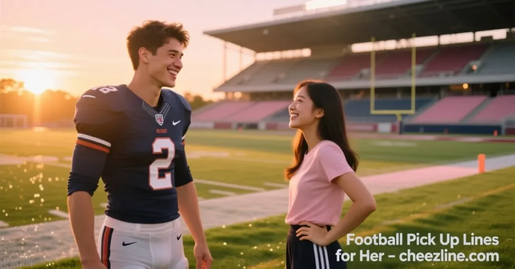 Football Pick Up Lines for Her