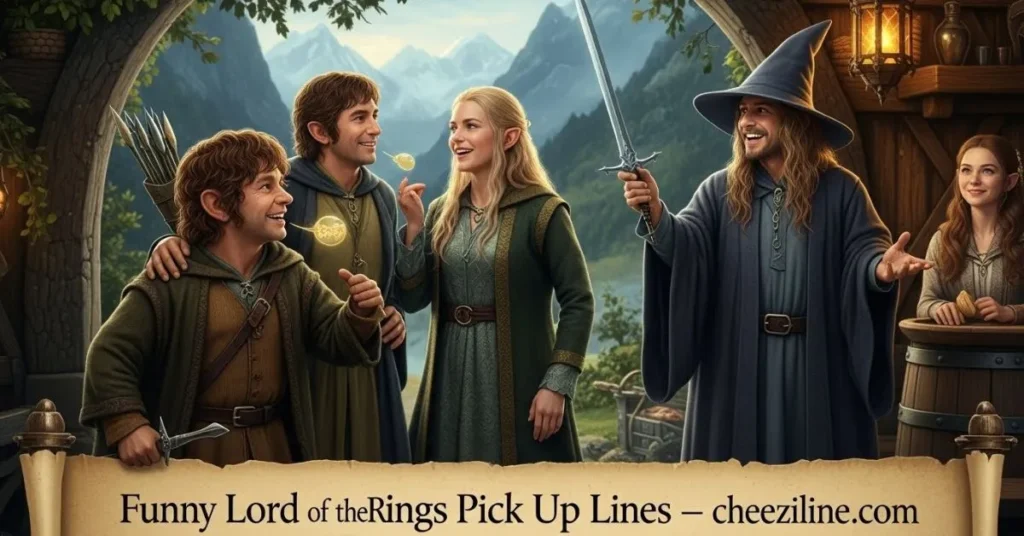 Funny Lord of the Rings Pick Up Lines