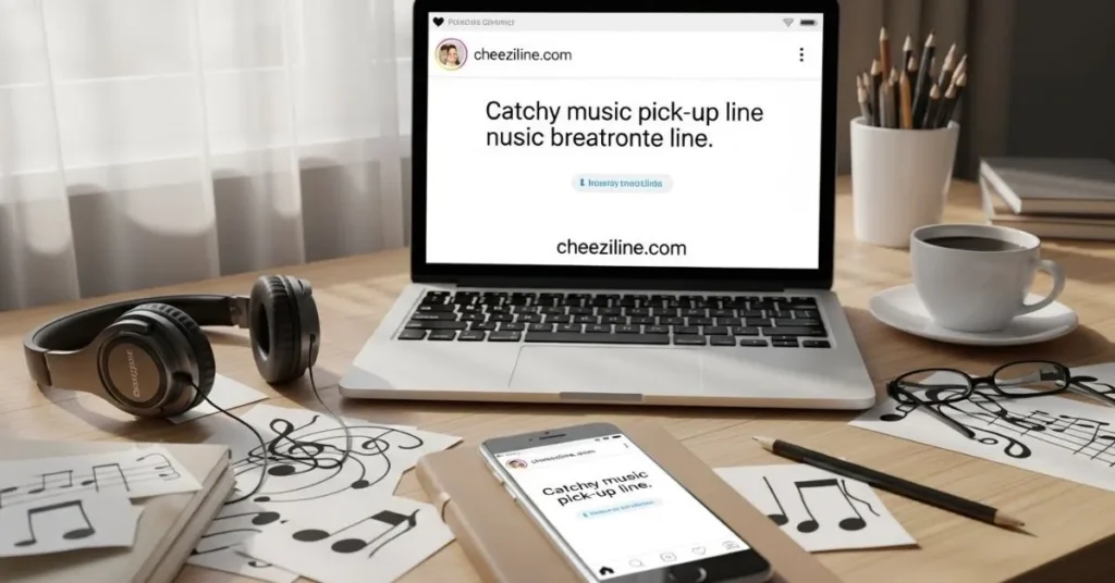 Music Pick Up Lines for Caption