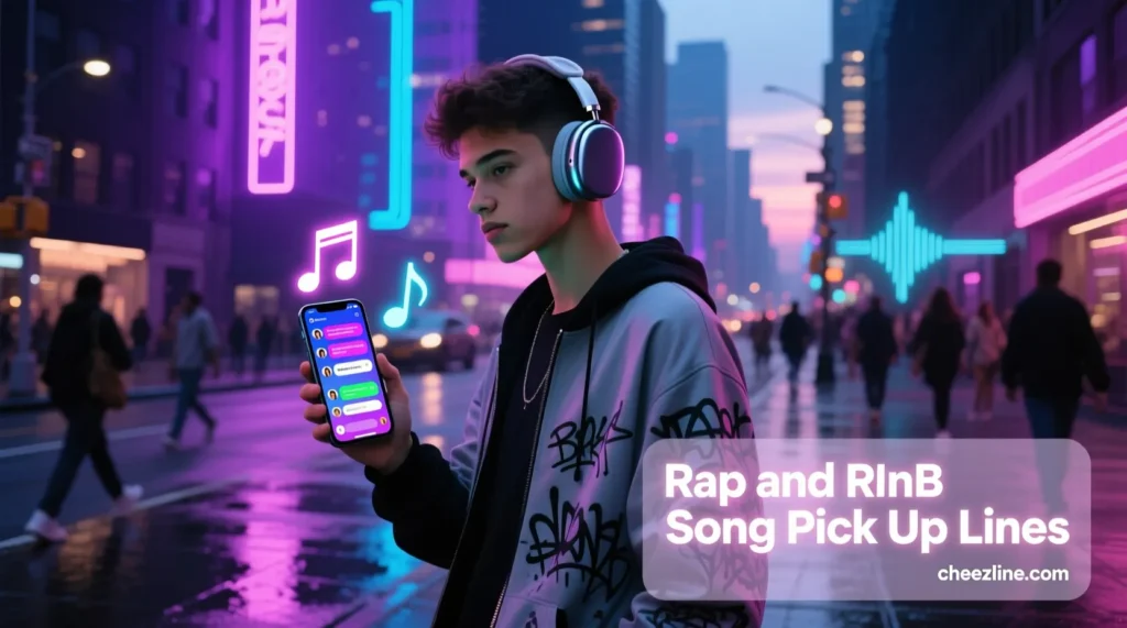 Rap and RnB Song Pick Up Lines