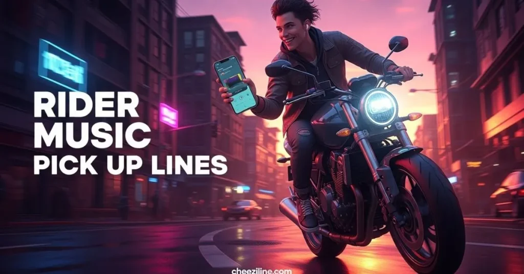  Rider Music Pick Up Lines