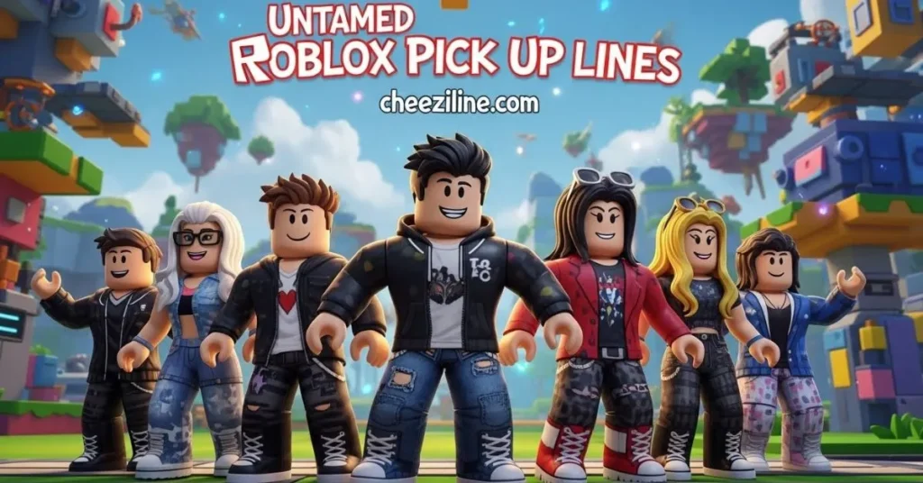 Untamed  Roblox Pick Up Lines for Bold Players