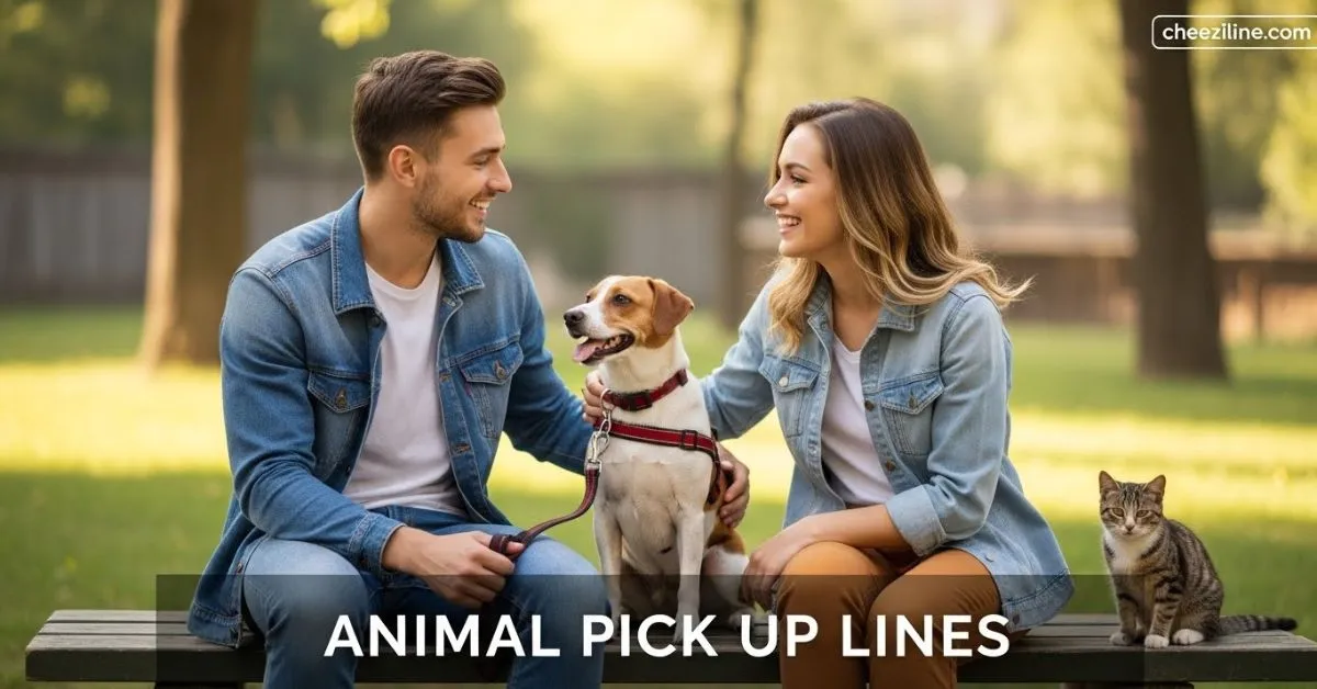 Read more about the article 892+ Animal Pick Up Lines [Funny, Flirty, Cute] for 2026