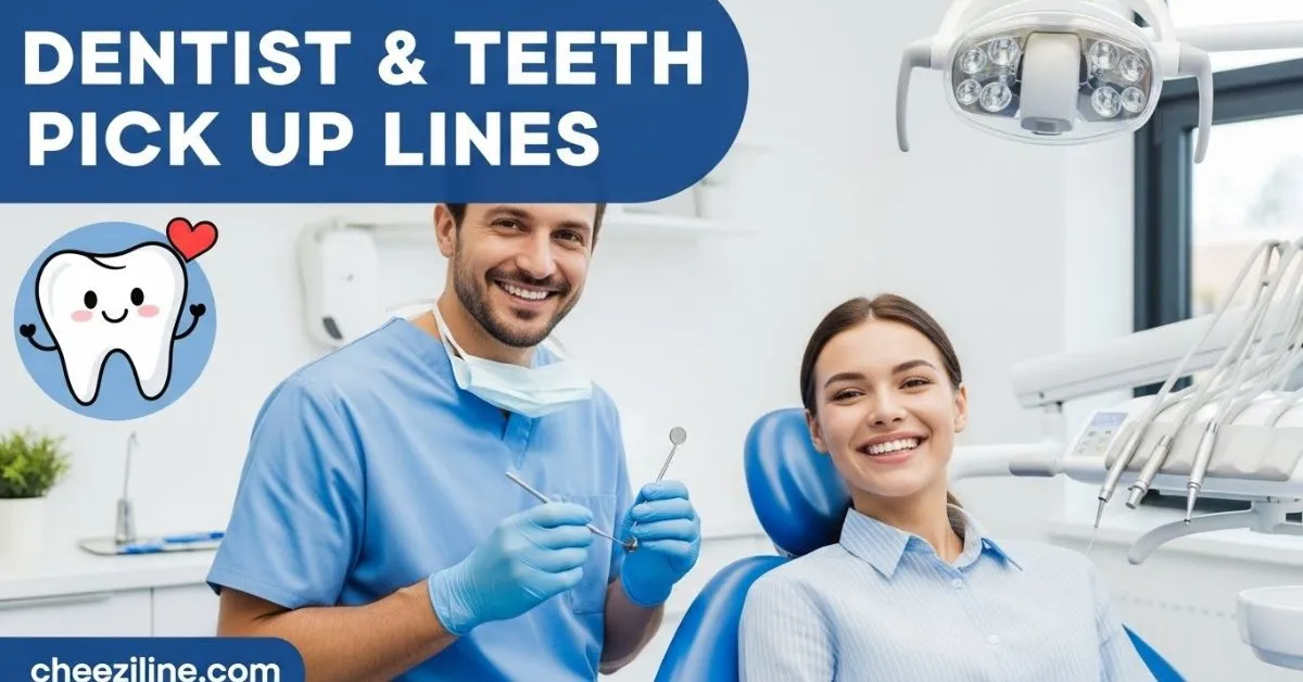 Read more about the article 748+ Dentist and Teeth Pick Up Lines [Funny, Flirty & Cute] for 2026